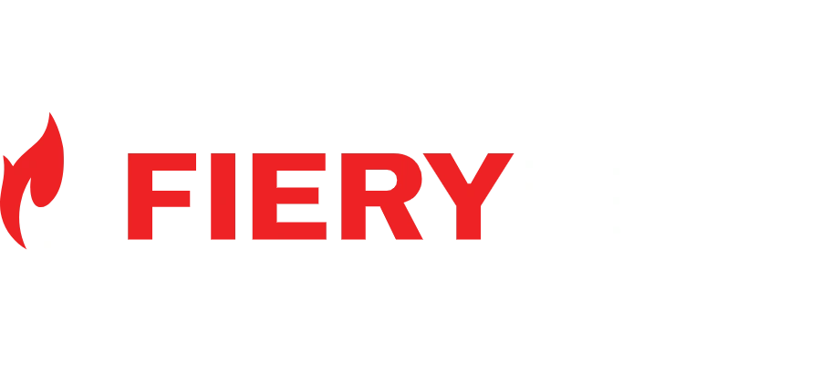 Logo Fieryplay nad oficjalną stroną kasyna